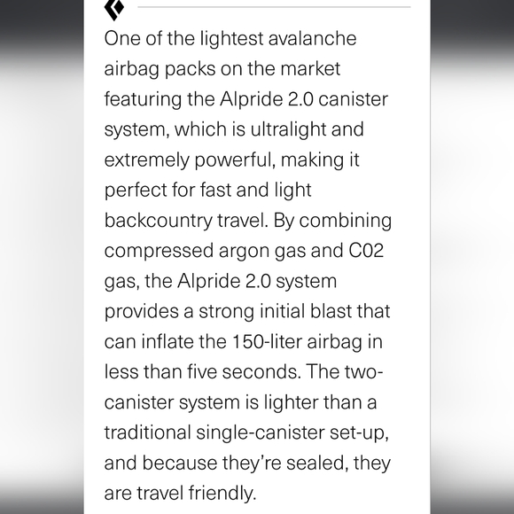 NWT Black Diamond Jetforce 26L Avalanche Pack first aid M/L - Picture 8 of 10